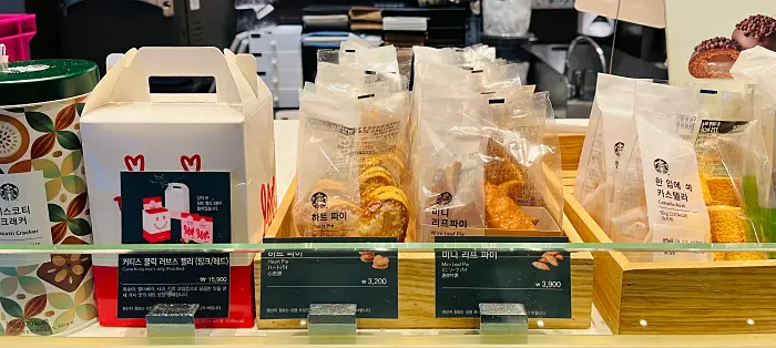 스타벅스 디저트 종류
