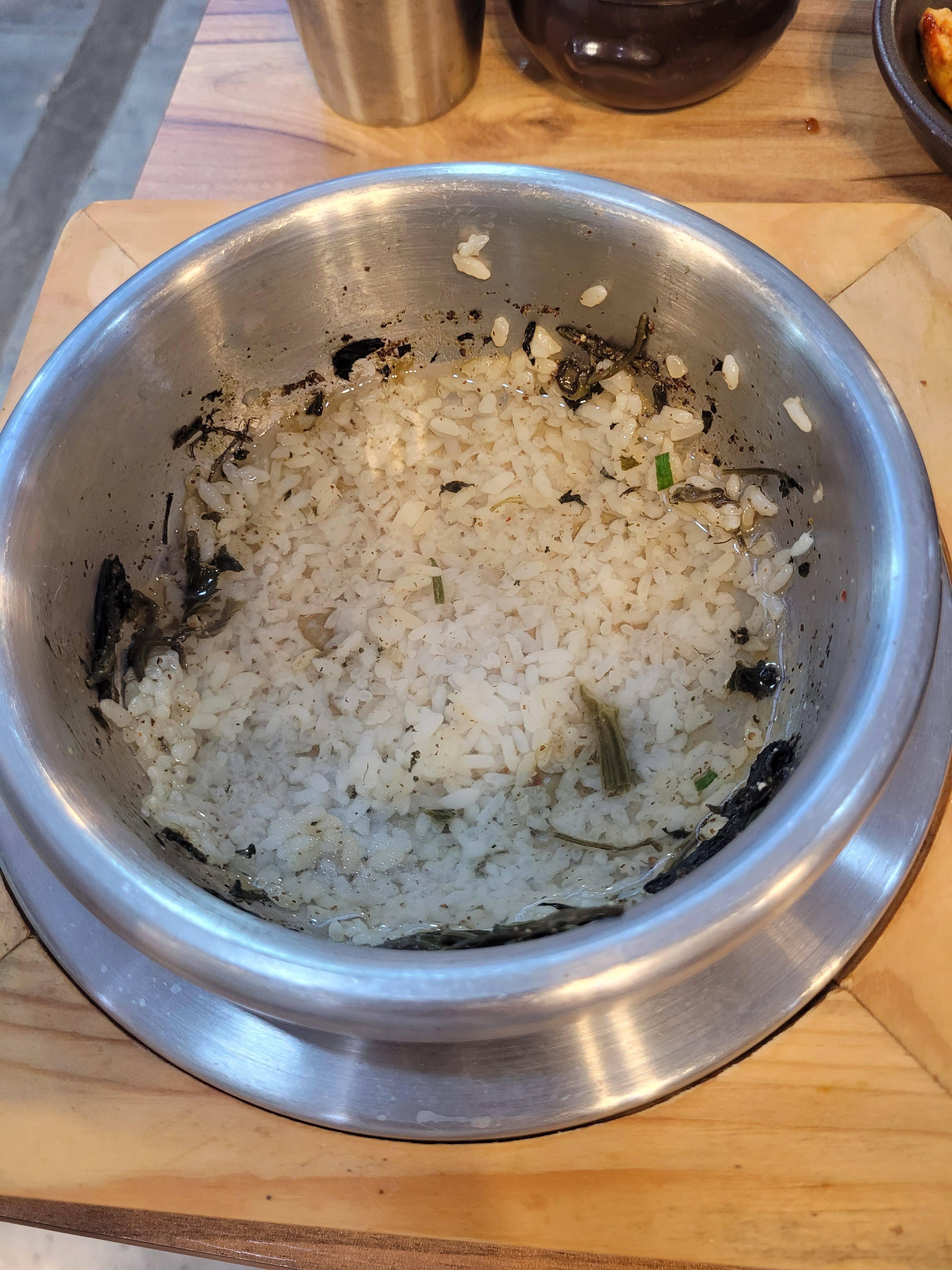 제주이야기-솥밥-숭늉