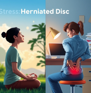 허리디스크와 스트레스 