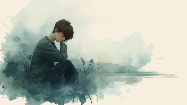 INFJ 청소년은 깊은 이상과 강한 내적 비전을 품고 살아갑니다. 그러나 현실이 그 기대를 따라오지 못할 때, 마음속에서 큰 상실감을 경험합니다에 관한 그림
