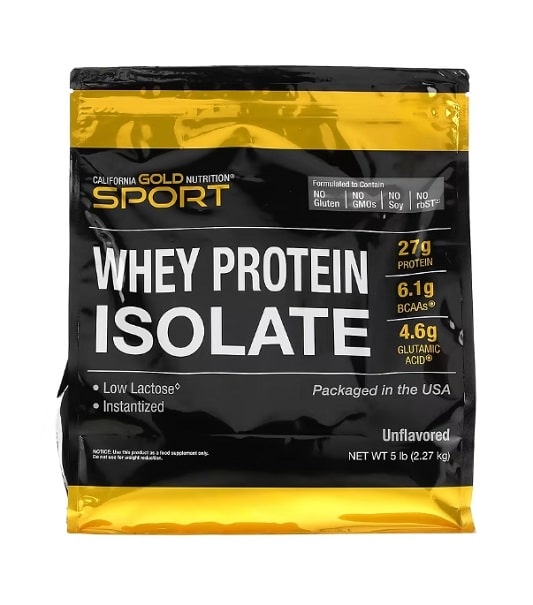 100% 분리 유청 단백질, 무맛, 2.27kg