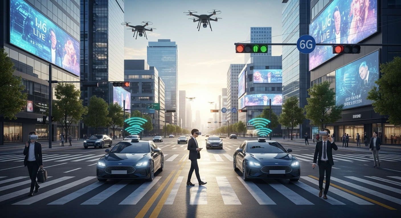 Korean smart city powered by 6G technology