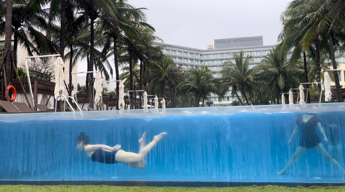 신라모노그램 다낭 수영장