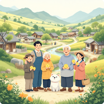 농어촌 기본소득 이미지