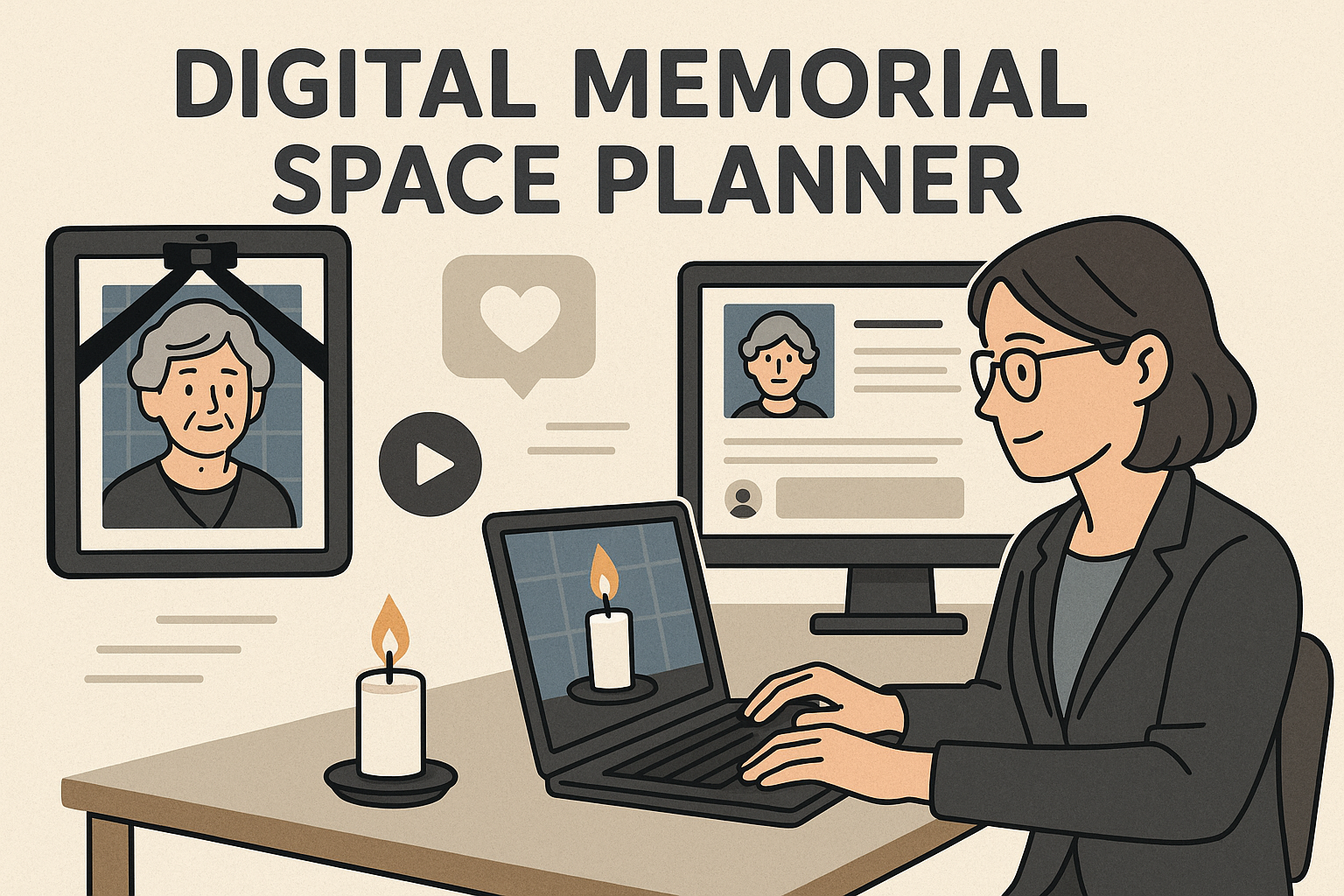 디지털 추모 공간 기획자