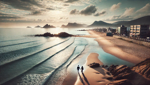 커플을 위한 조용한 바다 여행지