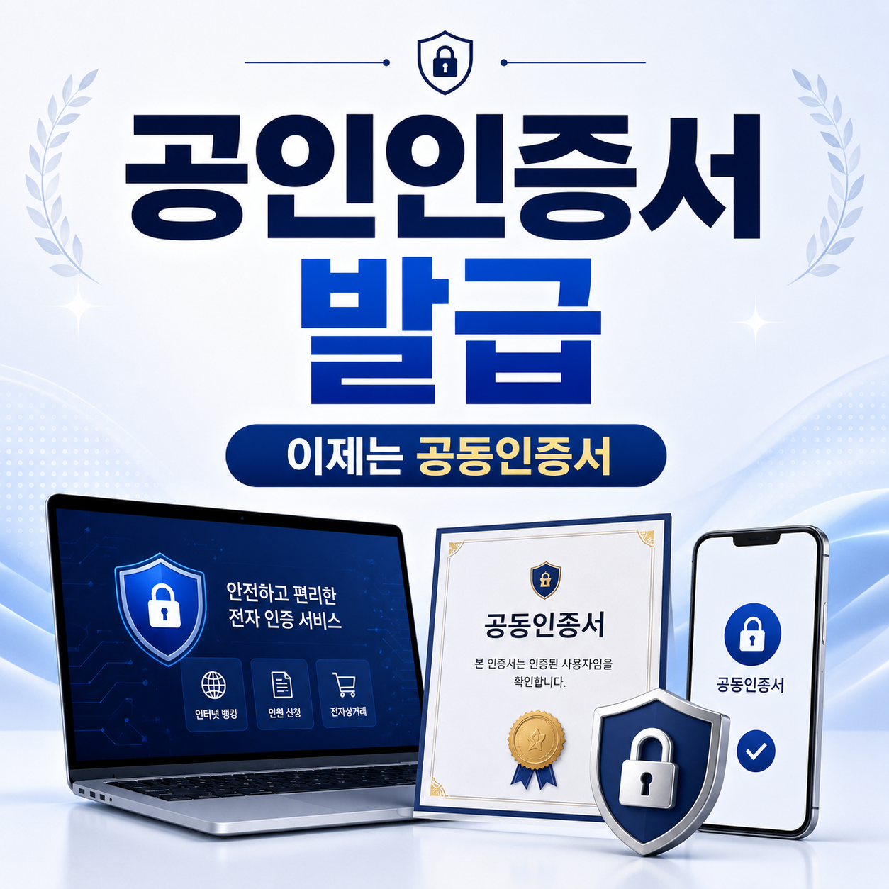 공인인증서 발급