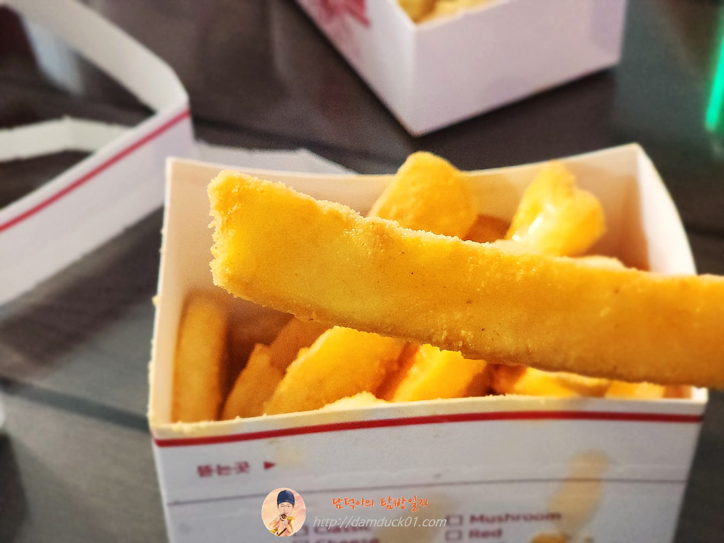 감자튀김 + 치즈