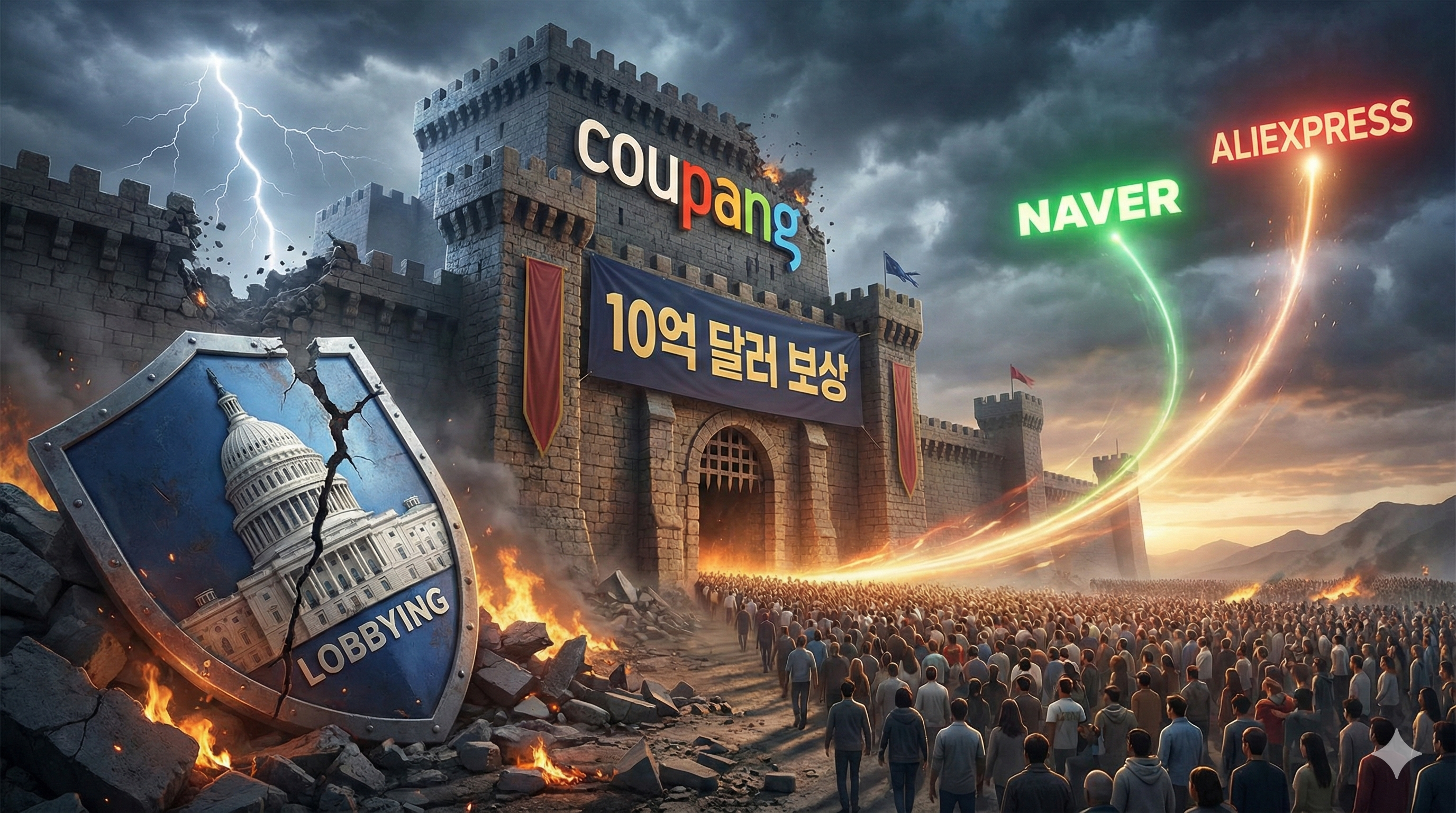 쿠팡 사태 사진