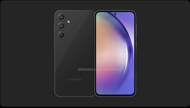 삼성 Galaxy A55이 &#39;Key Island&#39; 디자인과 3개의 후면 카메라를 갖춘 최신 스마트폰으로 공개(출처-sammobile)