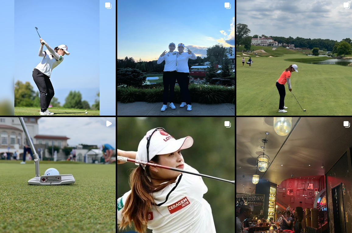 골프 여자 프로 인스타그램 주소