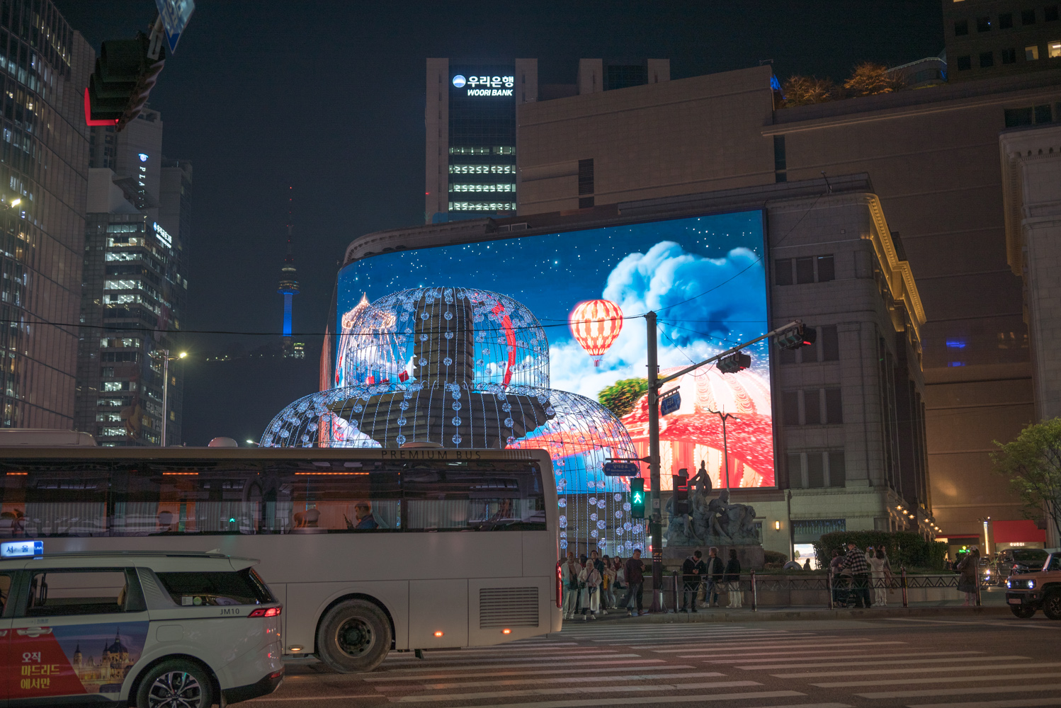 신세계 본점 크리스마스 장식