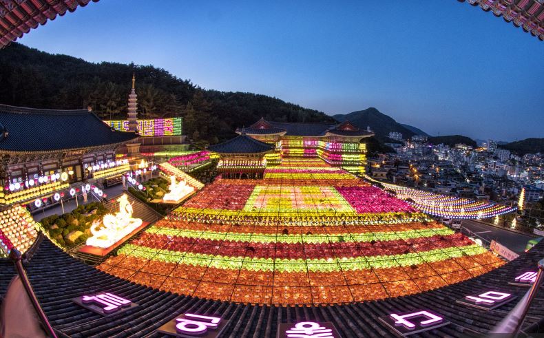 [파란형-Tipoazul] 부처님오신날 석가탄신일에 가 볼 만한 부산 연등축제 사찰 3곳 삼광사 범어사 해동용궁사