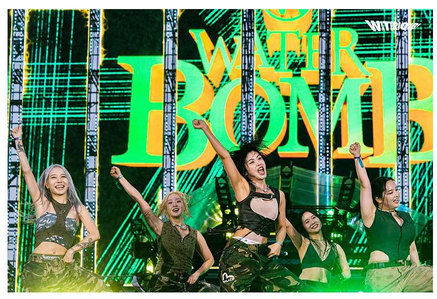 워터밤 쇼 사진 