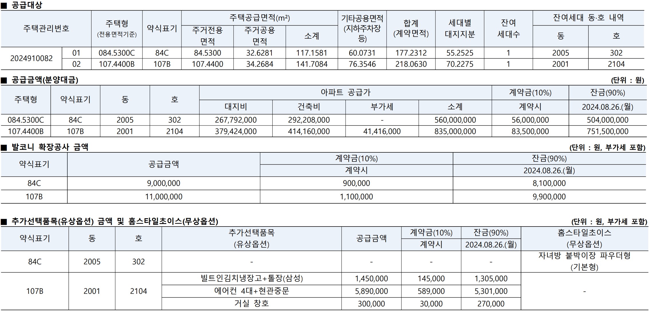 [3억 로또] 더샵 송도 프라임뷰 아파트 20BL 무순위 청약 신청 줍줍 F20-1