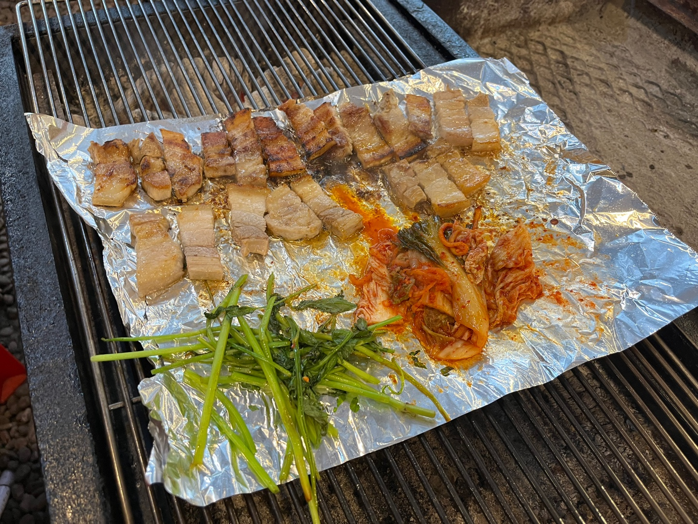 청계산 어울더울 반려견 동반 양갈비 오겹살