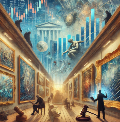 변화하는 경제와 발맞춘 미술 시장의 모습입니다.