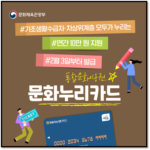 문화체육관광부-2022년-문화누리카드-통합문화이용권