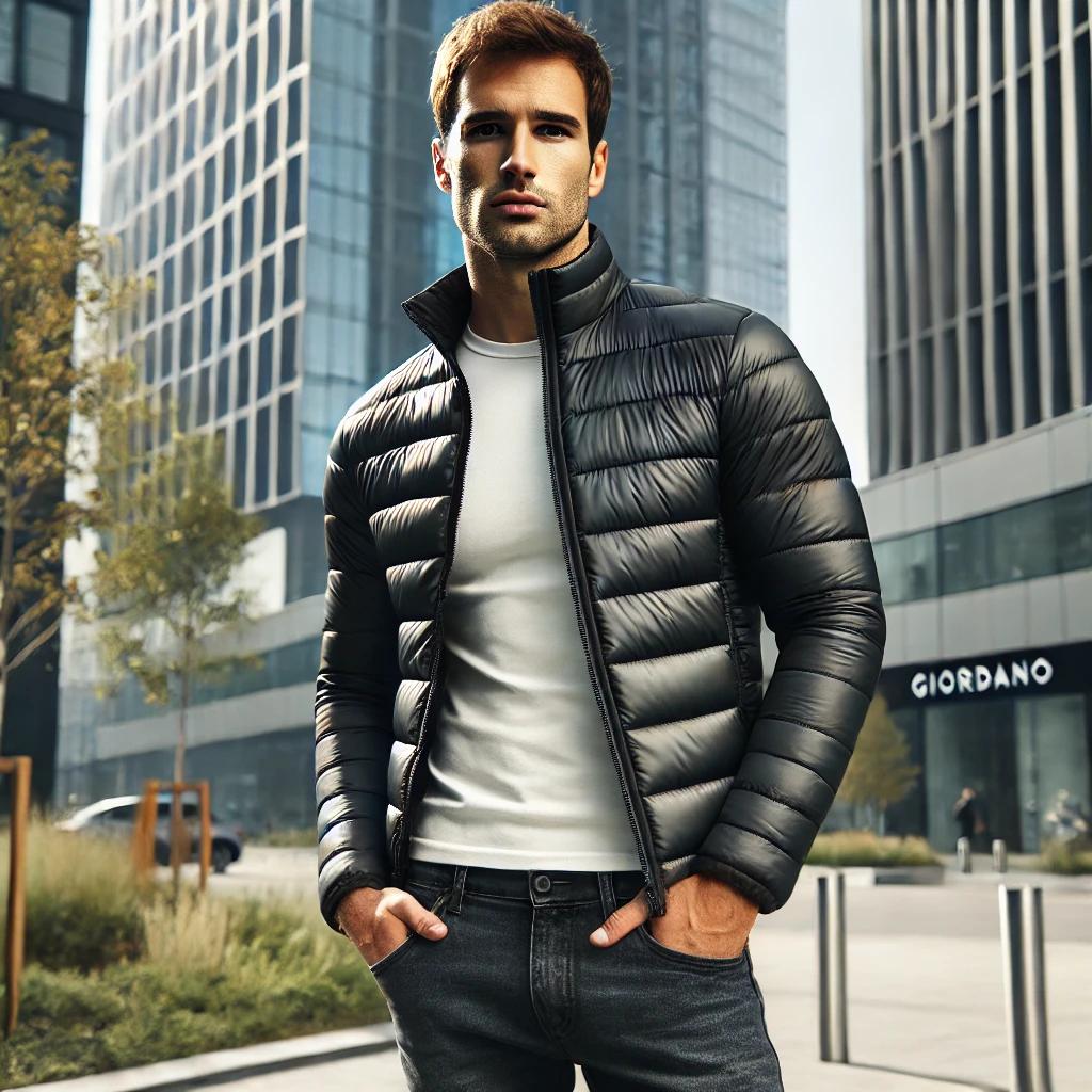 지오다노 경량패딩 남자