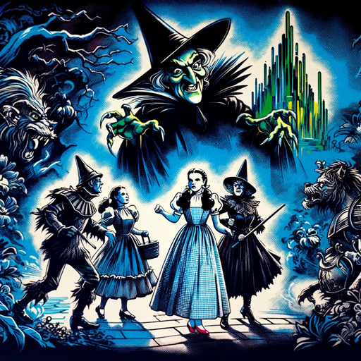 어린이 동화 오즈와 마법사 줄거리 결말 교훈 작품 해석 도로시 양철 사자 허수아비 마녀