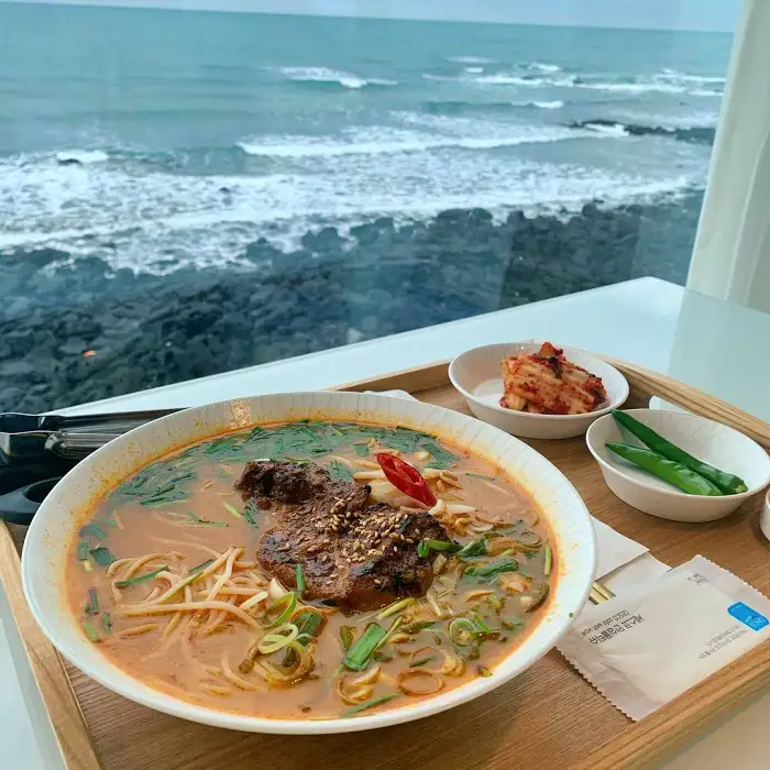 생방송 오늘저녁 제주 애월 숯불 흑돼지 갈비 흑갈비 구이 고기국수 맛집