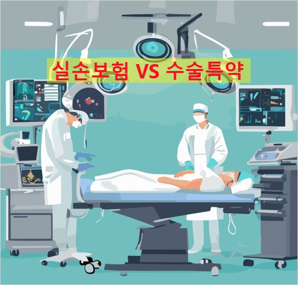 수술실 속 의사와 환자