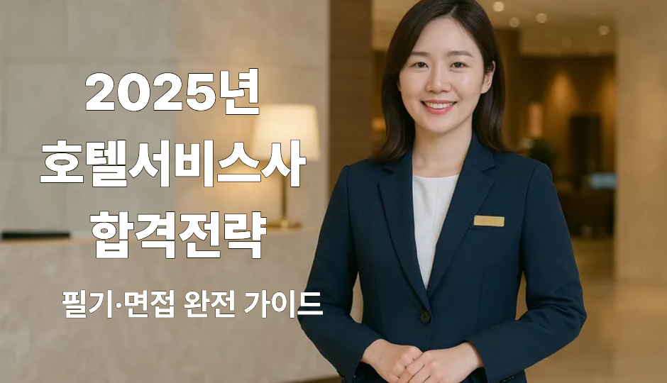 호텔서비스사합격전략