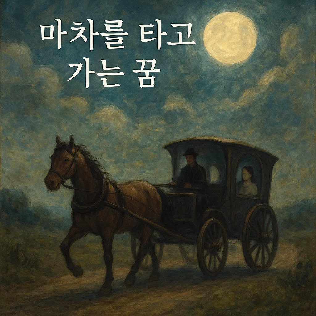 마차를 타고 가는 꿈