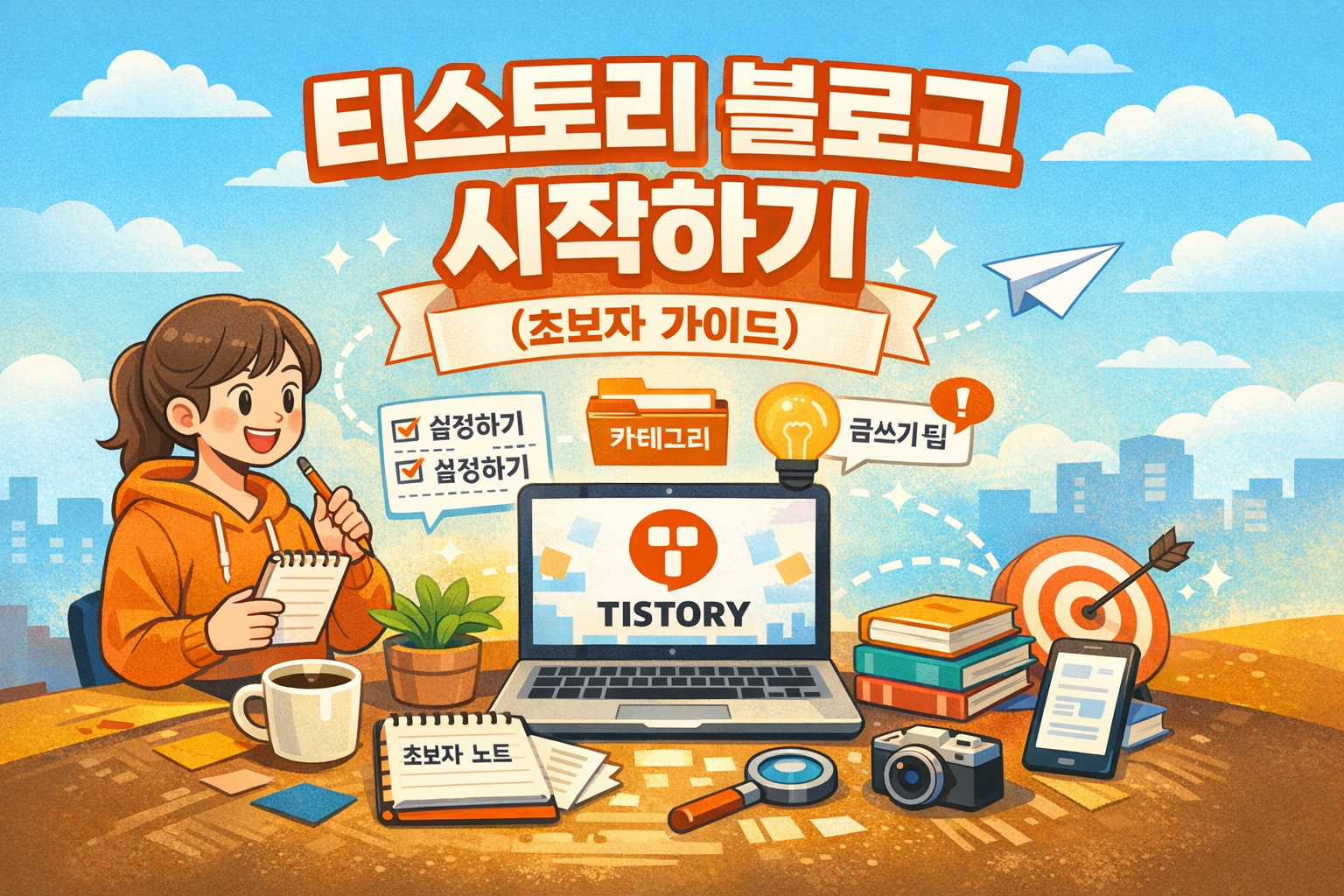 티스토리 블로그 시작 방법과 초보자가 꼭 알아야 할 기본 설정