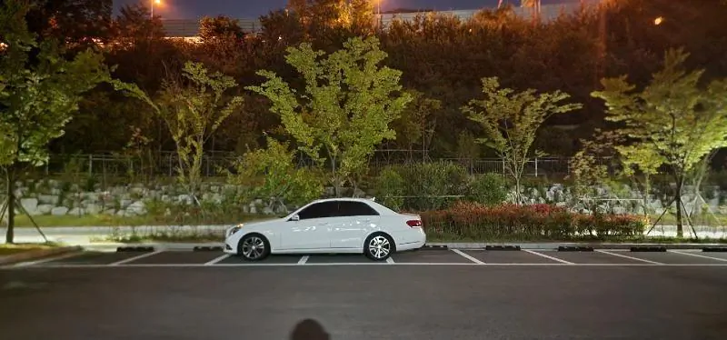 아파트 주차장 벤츠 무개념 주차 참교육