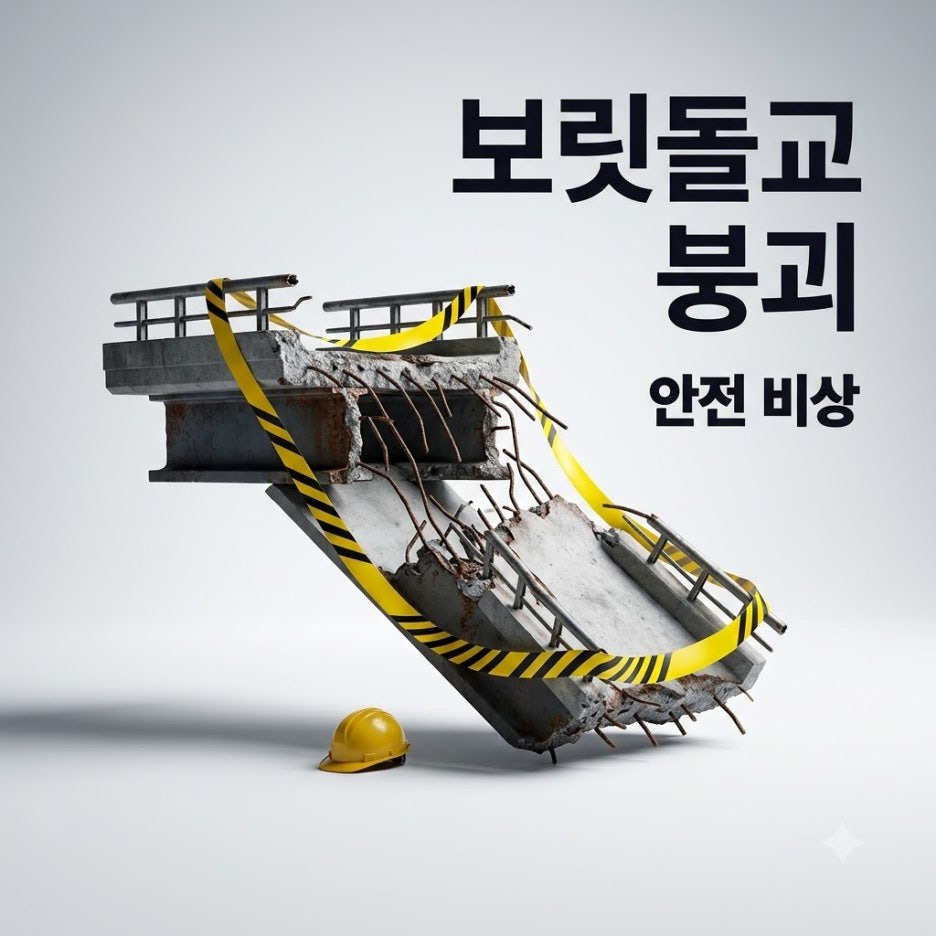 보릿돌교-붕괴