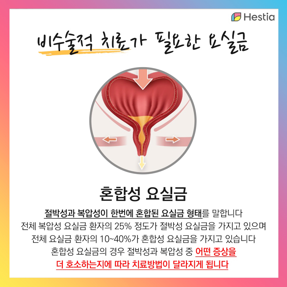 혼합성 요실금