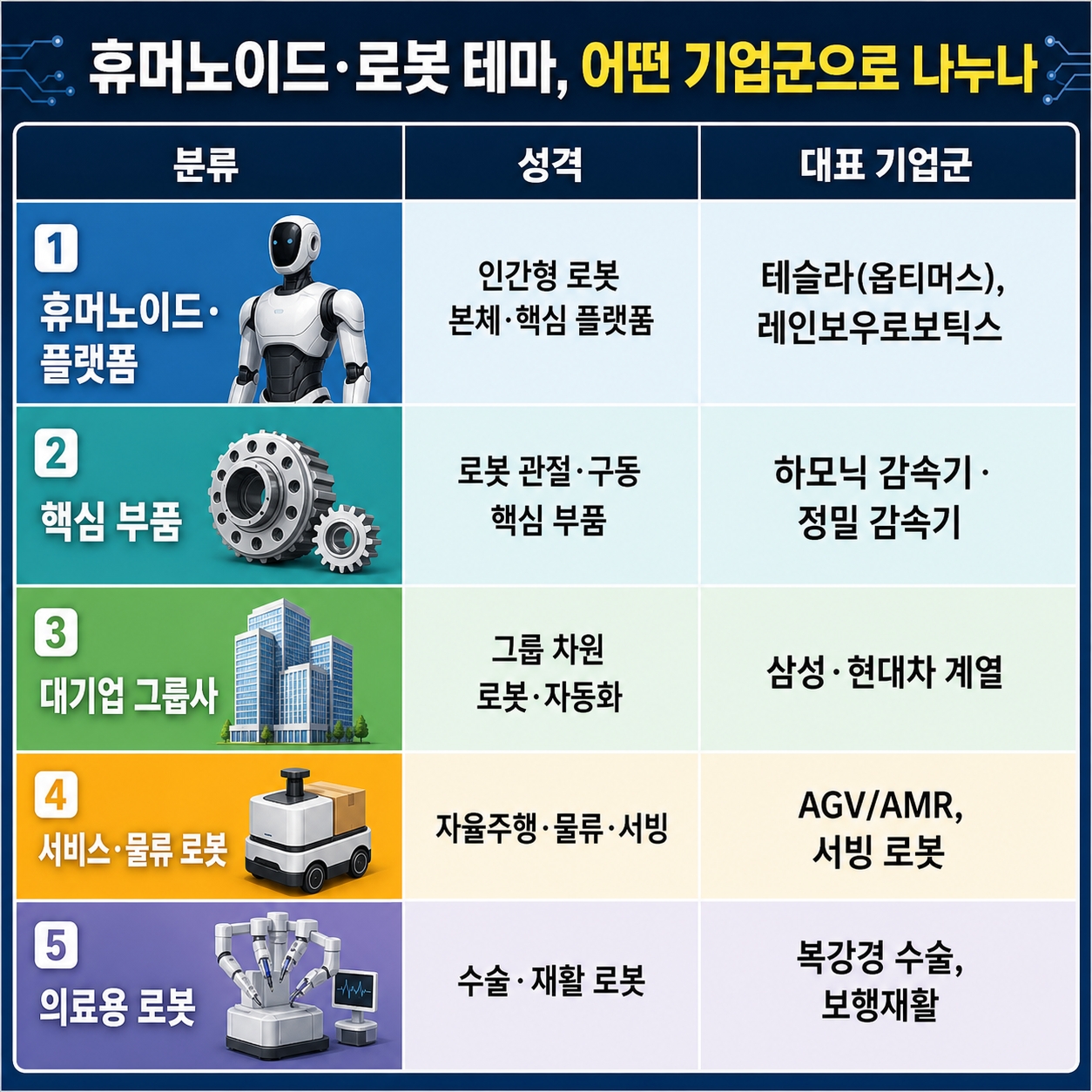 휴머노이드·로봇 관련주