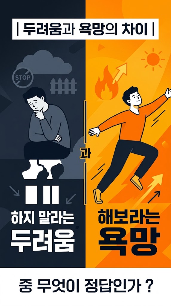 두려움과 욕망의 차이 이미지