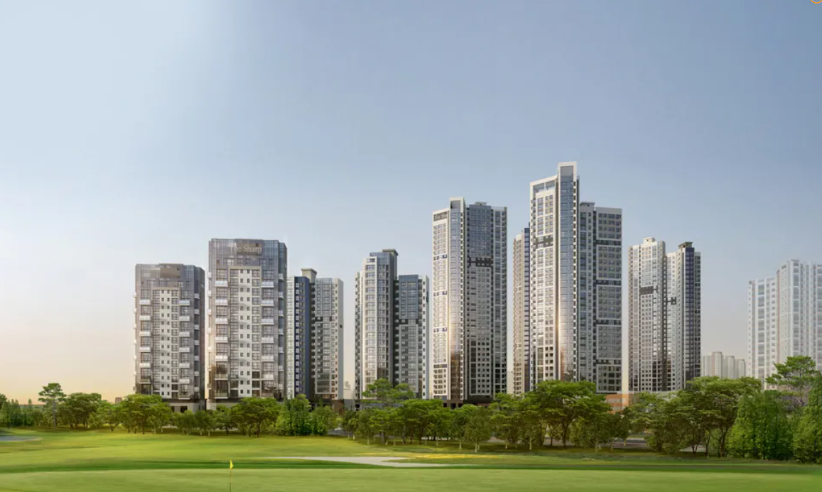 더샵 송도 프라임뷰 조감도