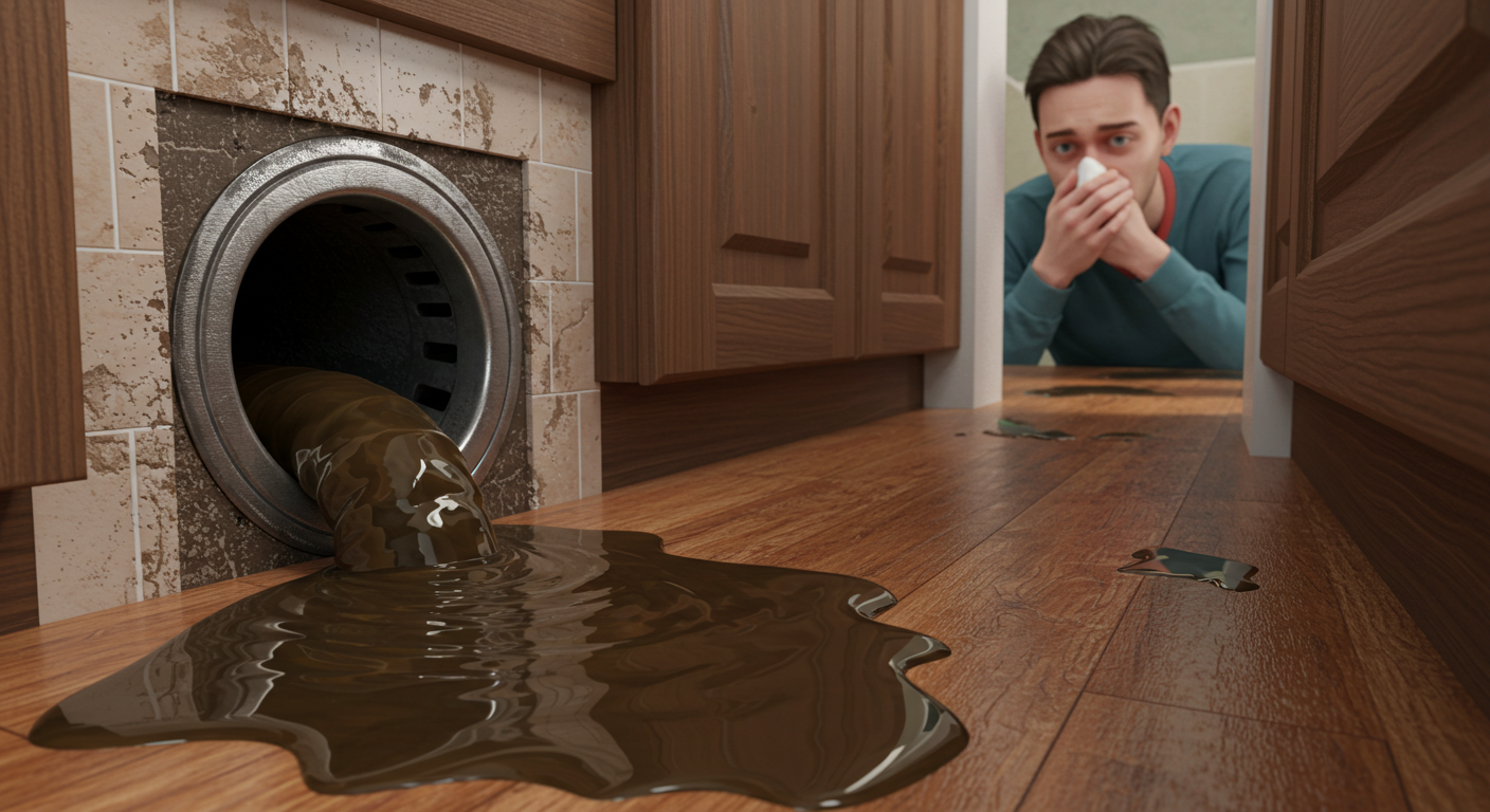 하수구에서 나는 악취, 근본부터 없애는 진짜 방법!