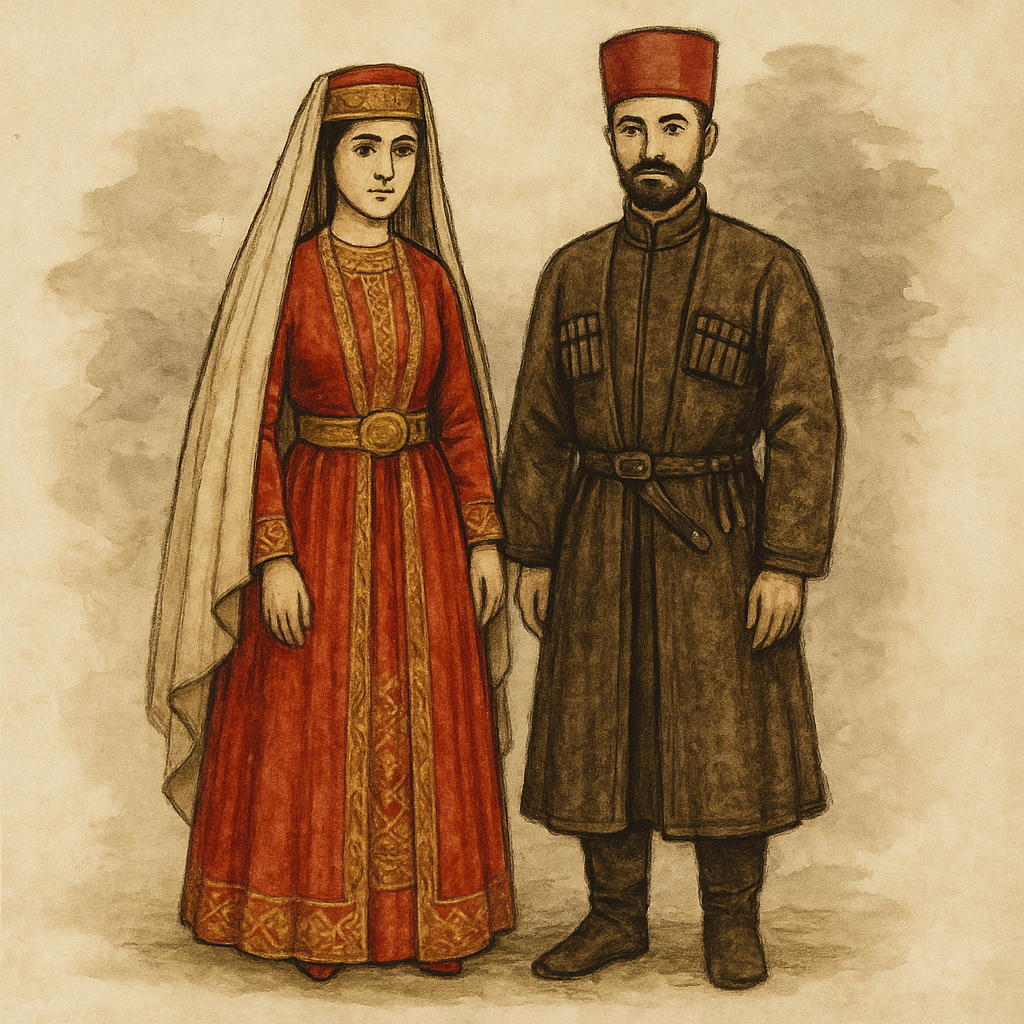 아르메니아 전통 결혼복