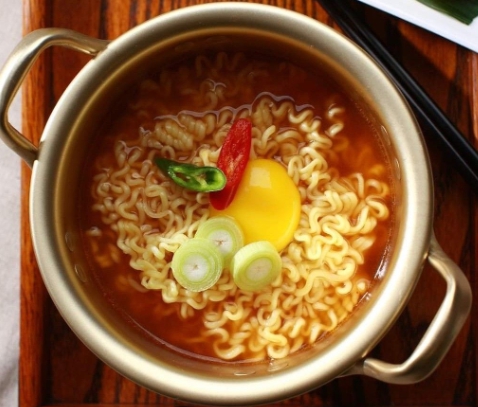 한국의 분식 라면