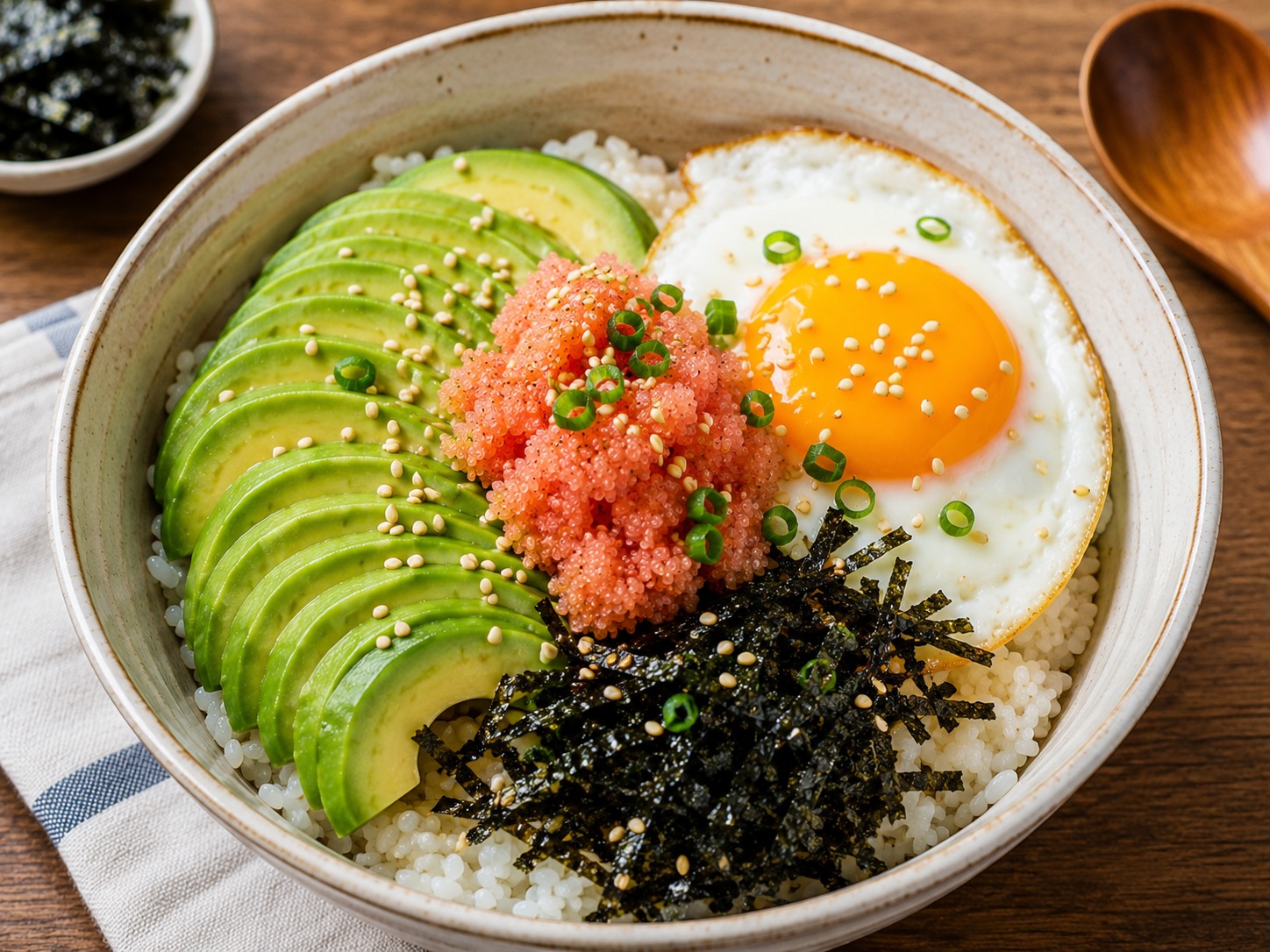 아보카도명란비빔밥