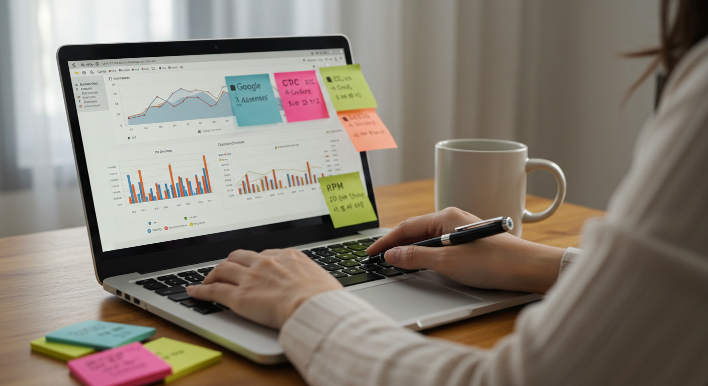 애드센스 수익 보고서 제대로 읽는 법: RPM, CPC, CTR 완전 해석하기