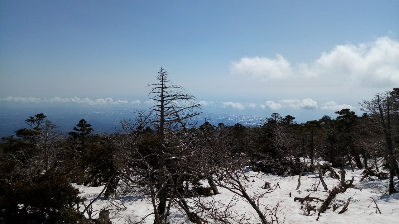 한라산 정상부
