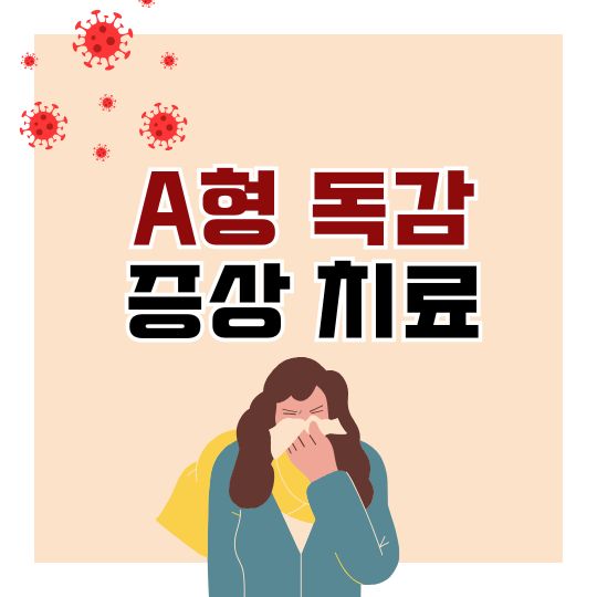 A형 독감 (Influenza A) 증상 예방 치료 관리 방법