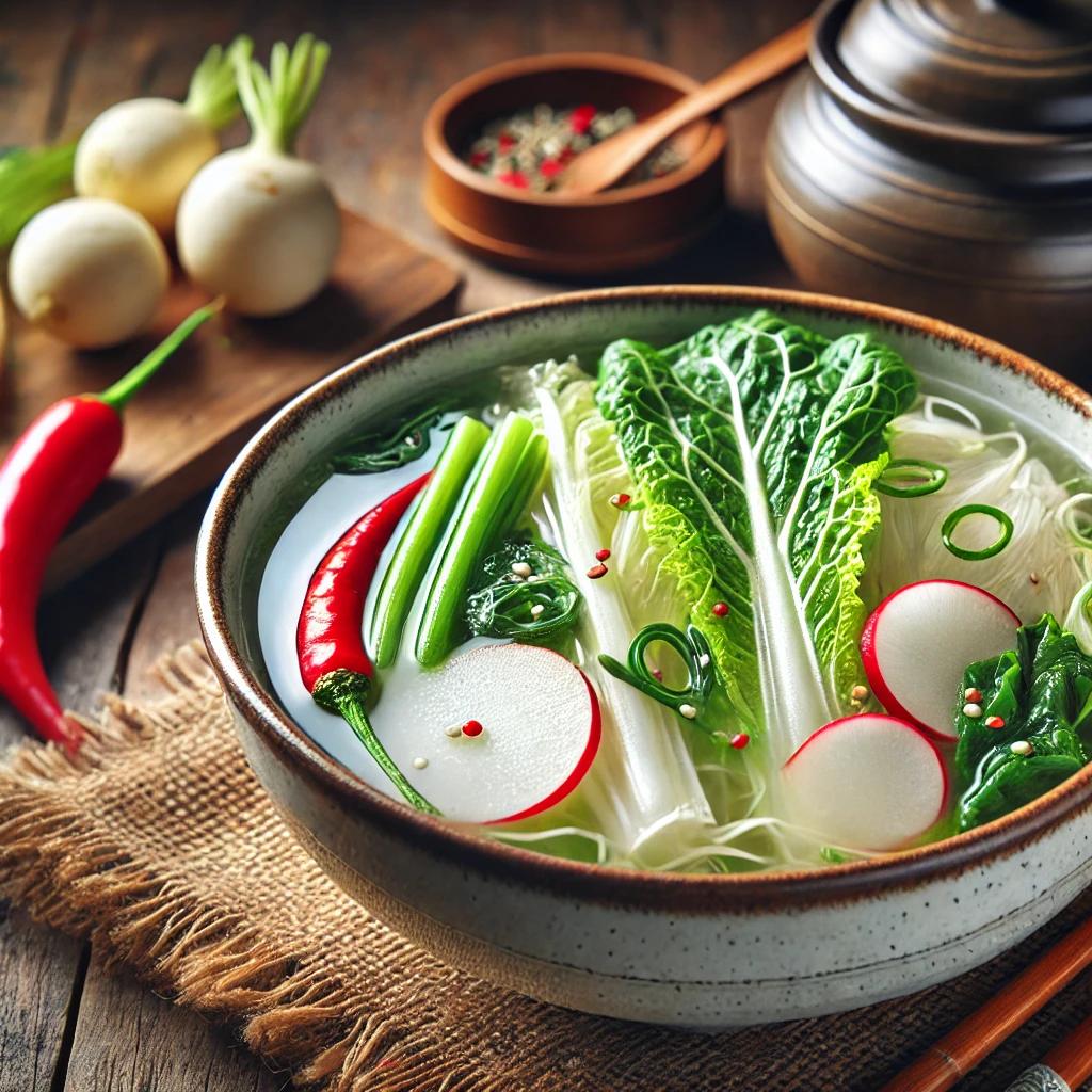 동치미 국물 활용