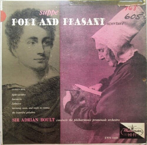 주페의 시인과 농부 앨범