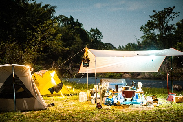 경기도 가평 물가 캠핑 스팟