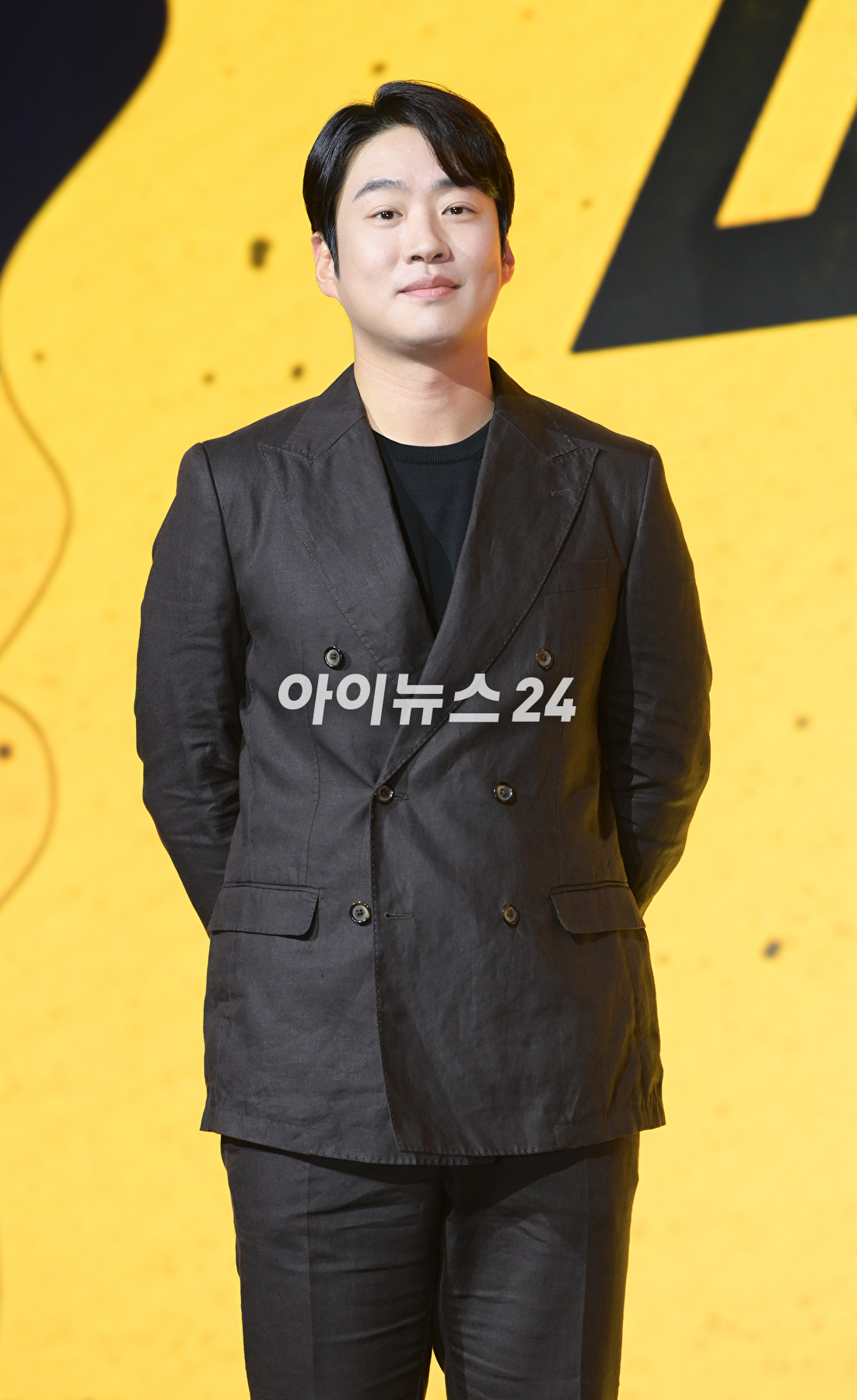 배우 안재홍이 16일 오전 서울 종로구 JW메리어트 동대문 스퀘어 서울에서 열린 넷플릭스 시리즈 '마스크걸' 제작발표회에 참석하고 있다. [사진=정소희 기자]