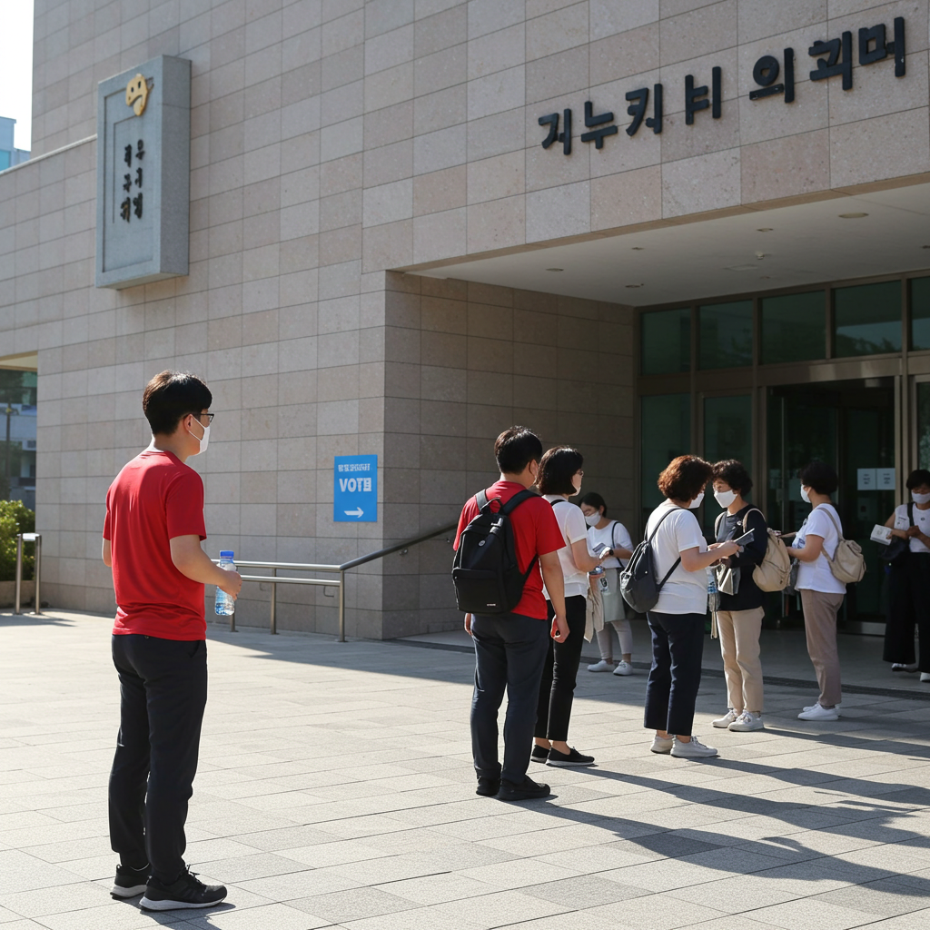 사전투표소 장소 찾기