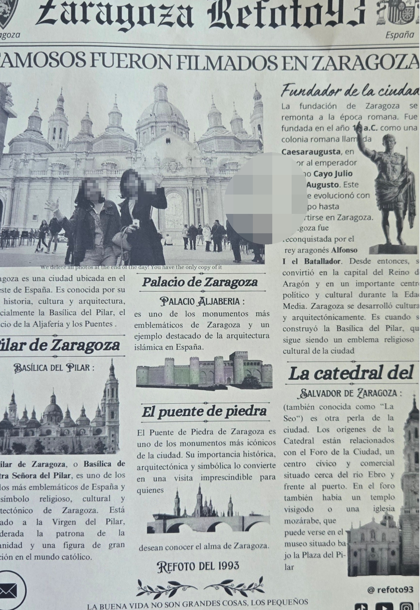 Zaragoza Refoto 신문