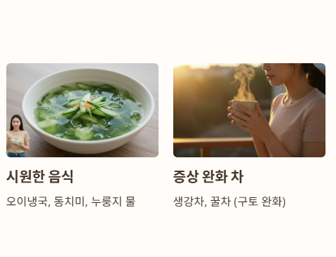 더위먹었을 때 좋은 음식