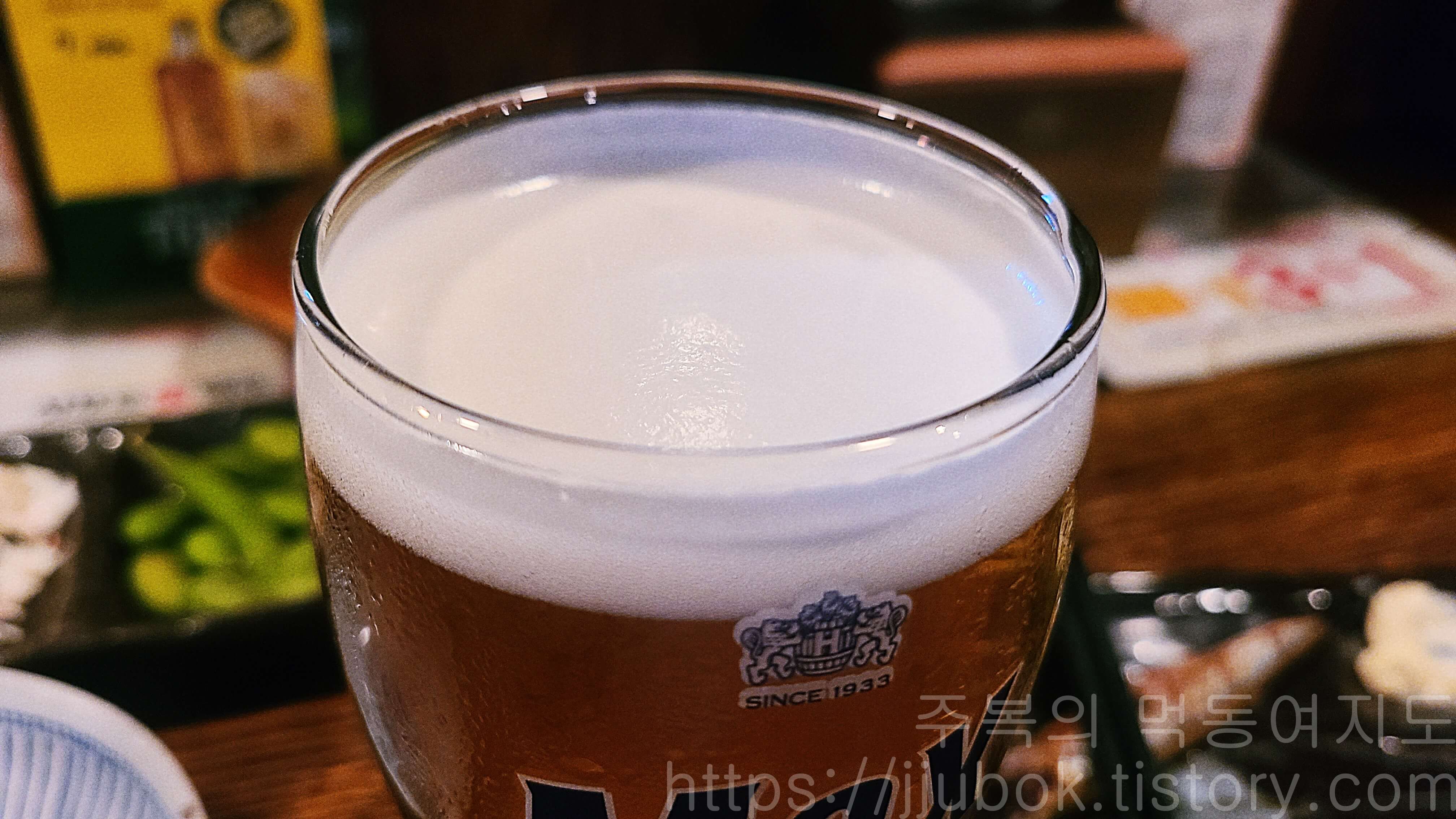 이자카야-토리카와-크림-생맥주-3